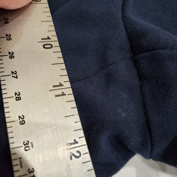 Tommy Hilfiger Cropped Pants Women Size 16 Navy Blue Sailor Stretch Comfort - Picture 13 of 14